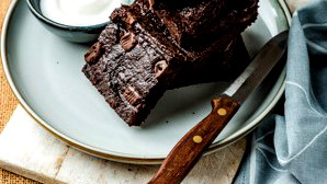 Image of Indulgent chocolate brownies